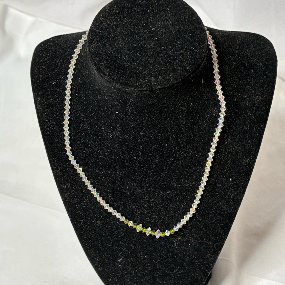 Antique Crystal Necklace GUC